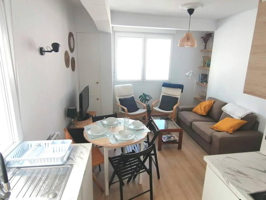 Apartmán Vibescoruna: Espacioso Apartamento A Pie De Playa A Coruña Exteriér fotografie