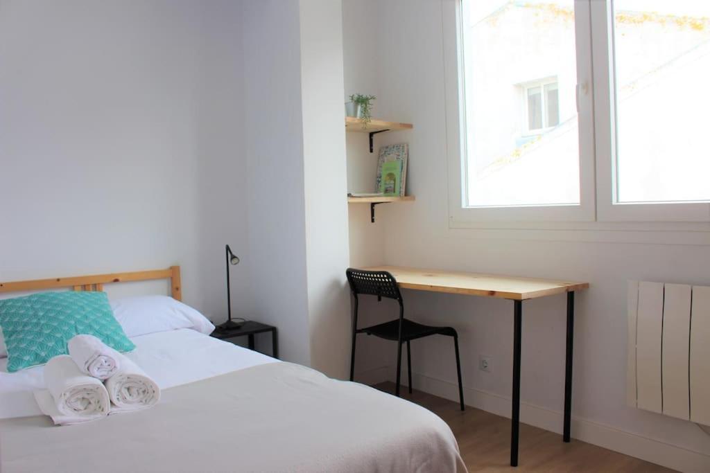 Apartmán Vibescoruna: Espacioso Apartamento A Pie De Playa A Coruña Exteriér fotografie